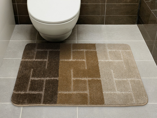 Dywanik Łazienkowy Teramo Beige Beż Brąz