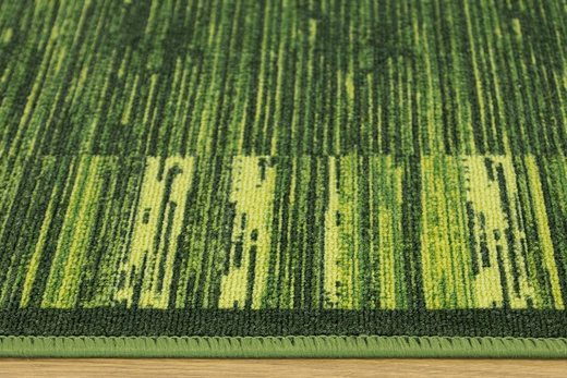 Antypoślizgowy chodnik Adagio 12 Zielony szerokosć 80 cm