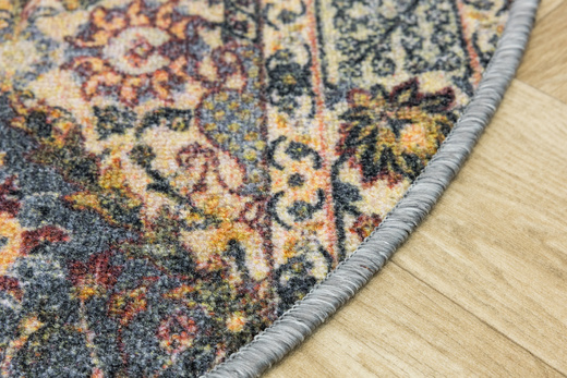 Antypoślizgowy dywan okrągły Modern Classic 19 Ornament Vintage