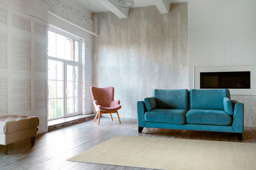 Dywan Misha J111A beige/beige Beżowy Linie Fale