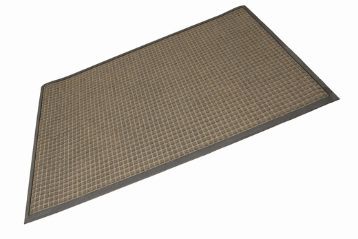 Antypoślizgowa Wycieraczka Duo Kwadrat Brąz