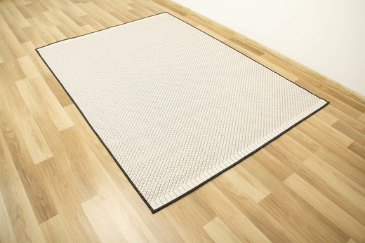 Dywan Dwustronny Sznurkowy Brussels 205668/10110 Night Antracyt Krem Romby Kratka Outdoor