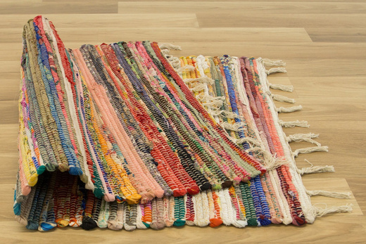 Dwustronny Materiałowy Dywanik Chodniczek Chindi