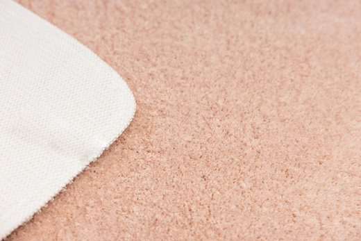 Dywanik Łazienkowy Antypoślizgowy Malmo Różowy Shaggy