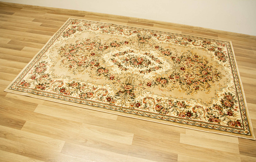 Dywan Lotos 1569/110 Ornament Kwiaty Beż