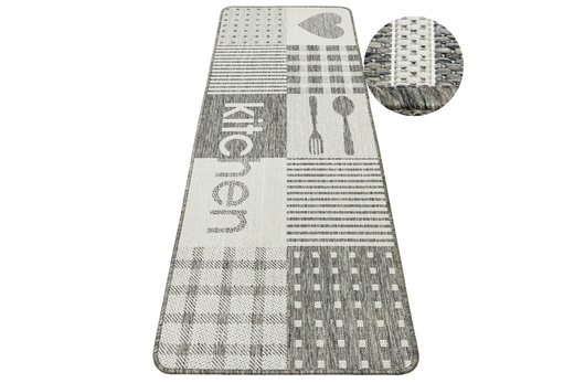 Antypoślizgowy Dywan FLEX 19053/P19 Beż Krem Kitchen