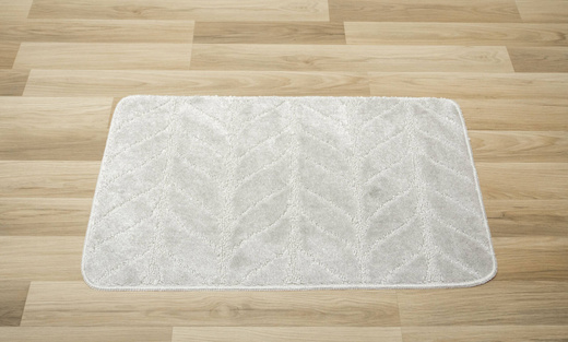 Komplet 2 częściowy Classic 1 Szary Listki Antypoślizgowy