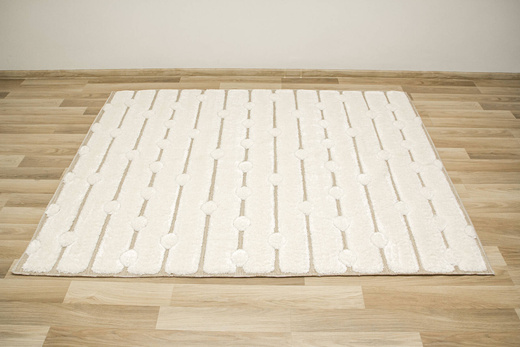 Dywan Shaggy Lula Soft IM49A Krem Beż Kropki