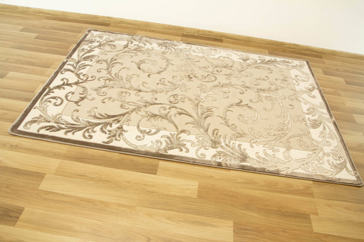 Dywan Galya K4084A brown/brown Brąz Beż Liście