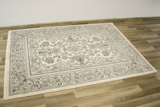 Wełniany Dywan Isfahan-M Kalista Piaskowy Ornament