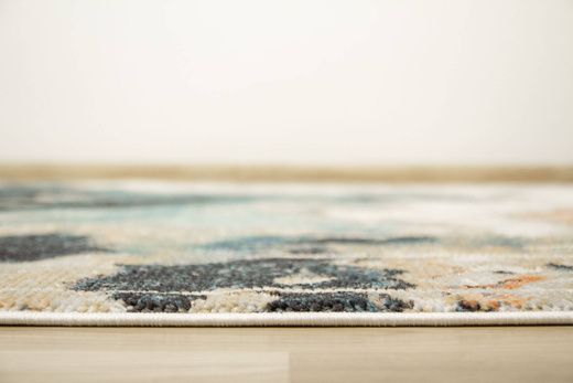 Dywan Lucca 9815B l.grey/cream Abstrakcyjny Turkus Grafit Łosoś