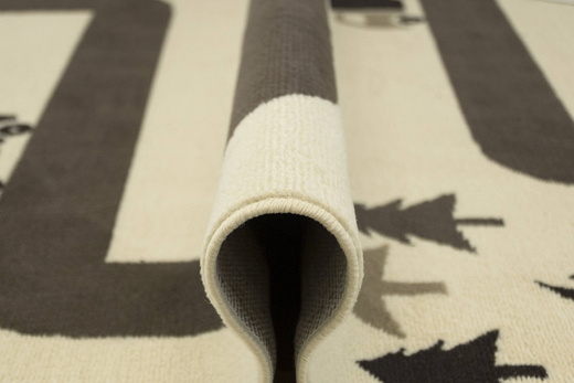 Dywan Kids 534456/97955 ivory Uliczki Góry Beż Brąz