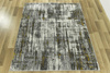 Dywan Home W8491 grey/yellow przecierany
