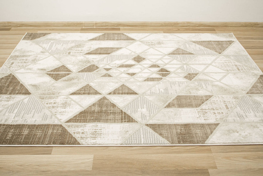 Dywan Garda P563B Beż Brąz Szary Romby