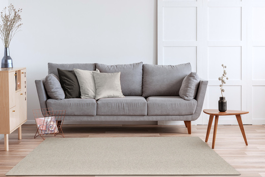 Wełniany Dywan Pętelkowy Nelson 75 Szary