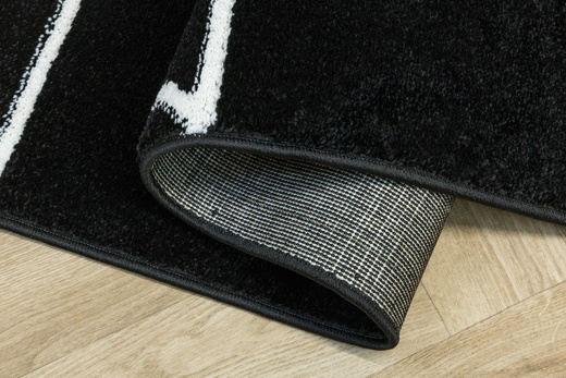 Dywan Lima C877B black/white Czarny Krem Trójkąty