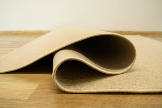 Wełniana Wykładzina Buckingham 70 Krem Szary Pomarańczowy szerokość 4 m