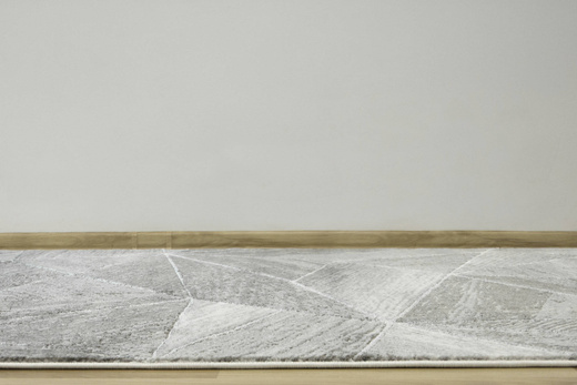 Dywan Felix C179A m.grey/grey Lśniący Marmur Szary Krem Trójkąty