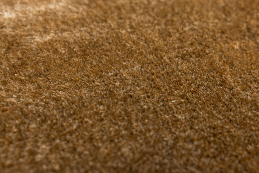 Dywan Okrągły Shaggy Antypoślizgowy Malmo Ciemny Beż