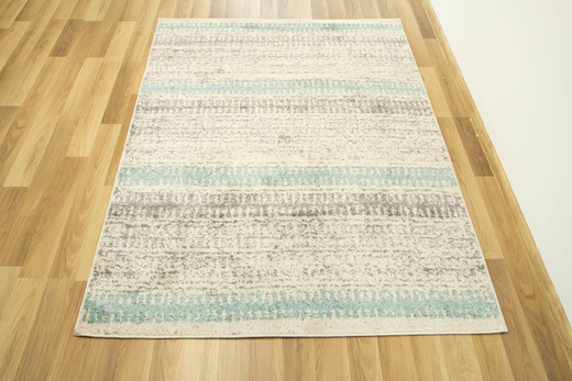 Dywan Dutch A096A cream/blue Cream Szary Turkus