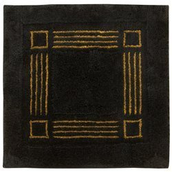 Dywanik do łazienki Jarpol Petra Lurex 51 Czarny