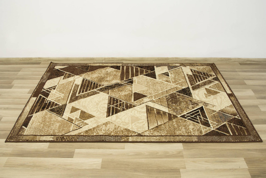 Dywan Gold 417/12 brąz beż