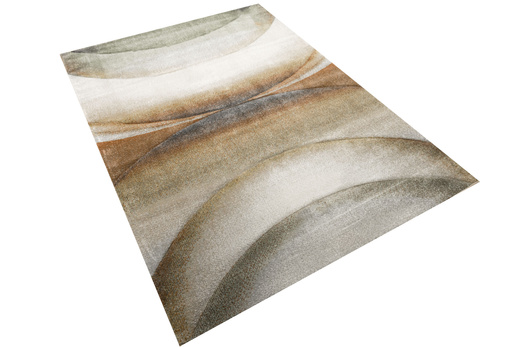 Dywan Agent 40400/610 Multi Krem Miedź Oliwka Półkola