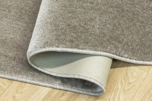 Dywan Glamour-Sub 112 Lśniący Srebrzysty Szary Beż Kaszmir na jucie