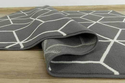 Dywan Luna 503746/51911 grey cubes szary