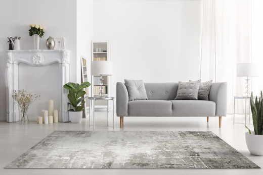 Dywan Nantes NT041A Vizon/Brown Szarobeżowy Beton