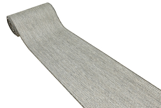 Chodnik Sznurkowy Jeans 19242/P91 Outdoor Beż Grafit Jodełka szerokość 70 cm