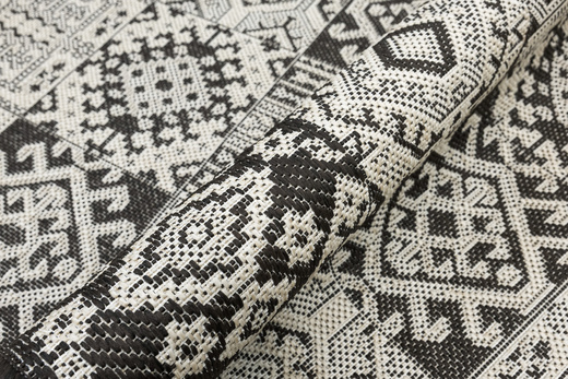 Antypoślizgowy Dywan FLEX 19636/91 Brąz Beż Patchwork