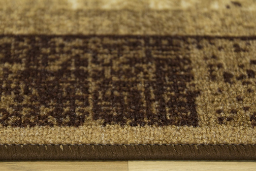 Antypoślizgowy Chodnik Essenza Brąz szerokość 100 cm