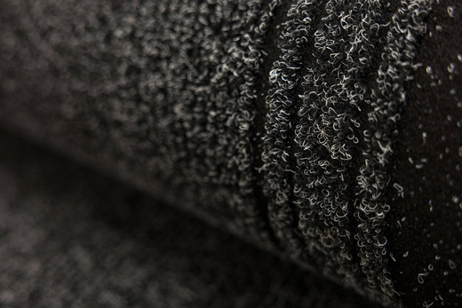 Chodnik Podgumowany Igłowany Sydney 20 Ciemny Szary szerokość 67 cm