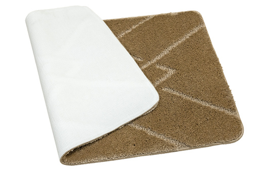 Dywanik Łazienkowy Antypoślizgowy Moreno Beige Beż Romby