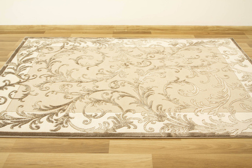 Dywan Galya K4084A brown/brown Brąz Beż Liście