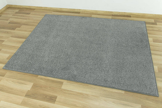 Dywan Glitter-Twist 75 szary z brokatem