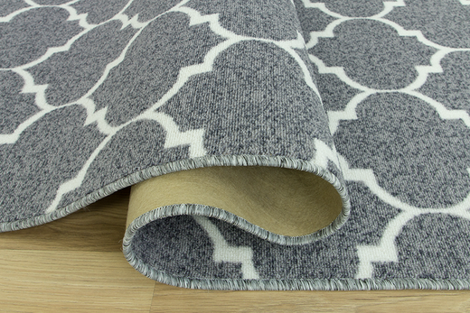 Dywan Clover 19 jasny szary koniczyna marokańska