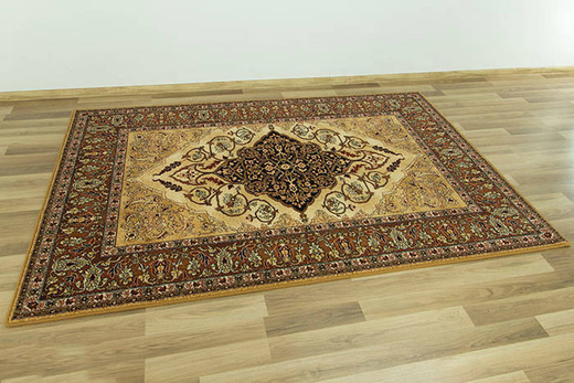 Wełniany Dywan Isfahan leyla bursztyn