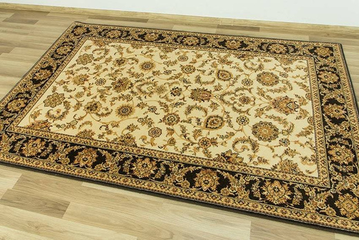 Wełniany Dywan Agnella Isfahan Anafi Krem