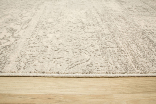 Wełniany Dywan Isfahan-M Korist Popielaty Ornament Vintage