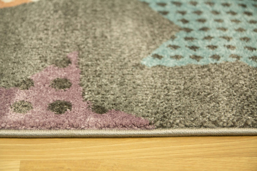 Dywan Lima C264A l.grey/d.grey Gwiazdki