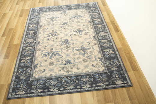 Dywan Ornamentowy Isfahan Olandia Niebieski