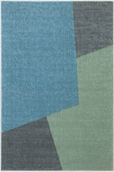  Dywan Dziecięcy Lima M046A blue/green Zielony Szary Niebieski