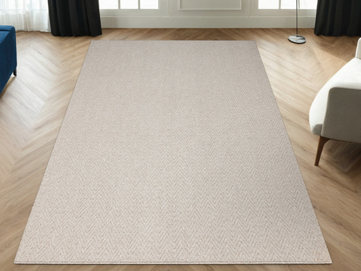 Dywan Pętelkowy Havanna 5114 Beż Krem Melanż Gruby Splot Jodełka