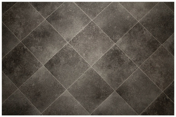 Wykładzina PCV Atlantic Toulouse 009 Antracyt Srebrny Romby szerokość 1,5 m