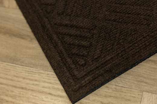 Wycieraczka Contours Brąz