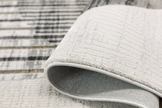 Dywan Verano H538A cream/grey Krem Szary Złoty Okręgi