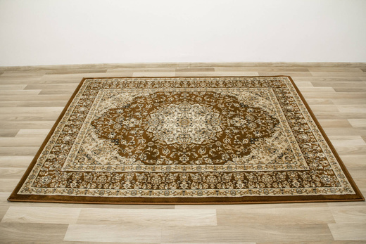 Dywan Super Rose 3619A brown/brown Ornament Brąz Beż Krem