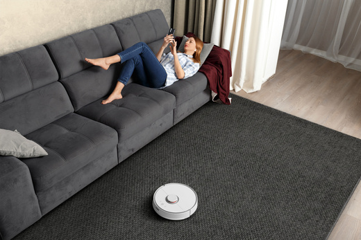 Wykładzina New Topaz Antracyt Gruby Splot Gruby Filc szerokość 4 m